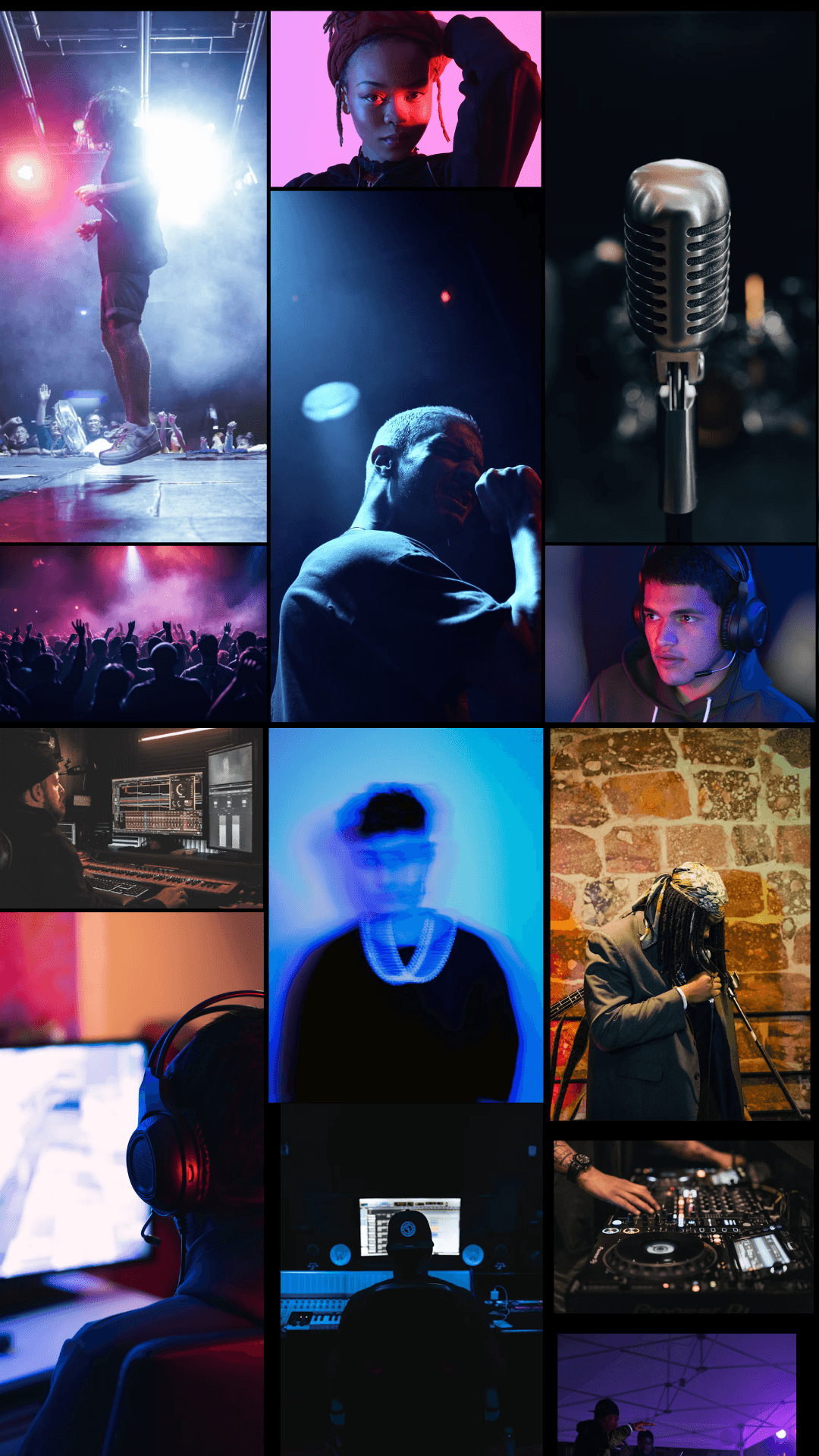 Concert background mobile